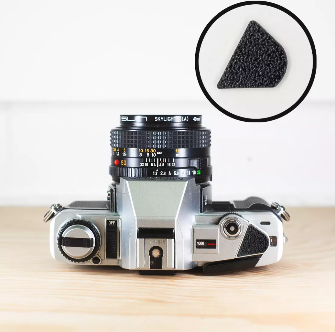 Textured Style - Minolta X-300 X-370 Finger Rest Cover Spare Adhesive Grip Pad